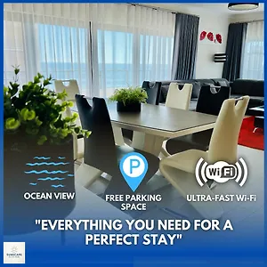 Apartment Sunscape Rocha Prime - Oceanview - Wifi - Parking, Portimao